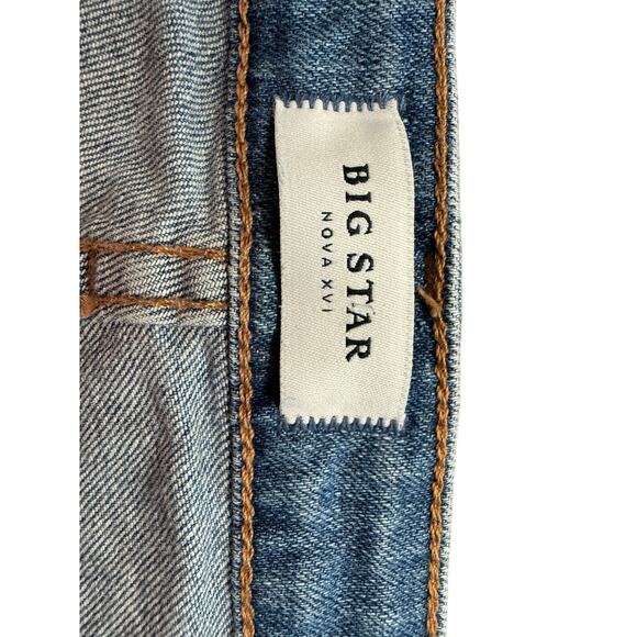 Big Star KATE Crop Straight Jeans Size 14 - Picture 3 of 10